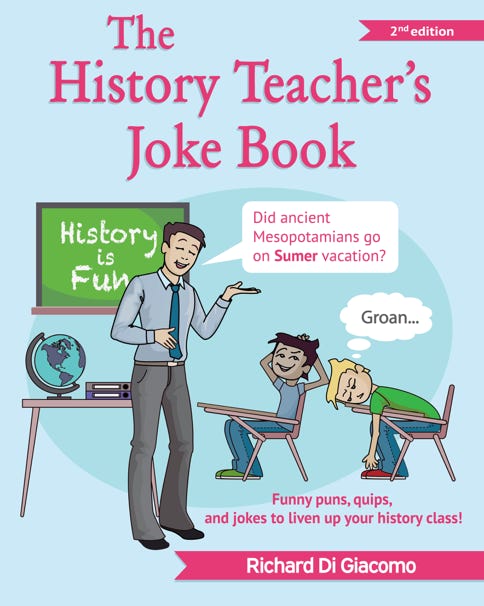 History Teacher's Joke Book cover